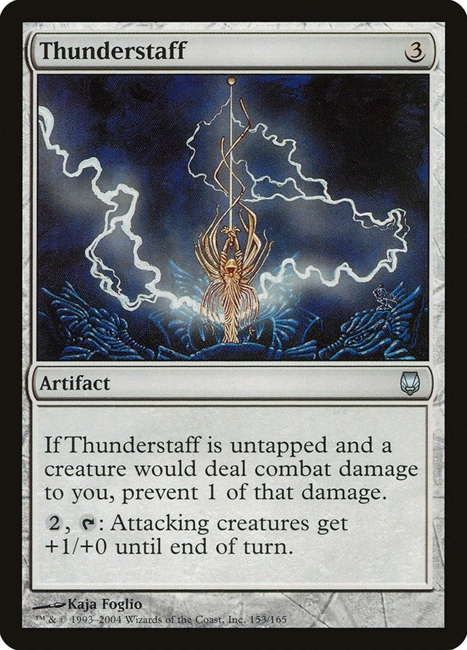 Image for Thunderstaff (153) [Darksteel] - Magic: The Gathering