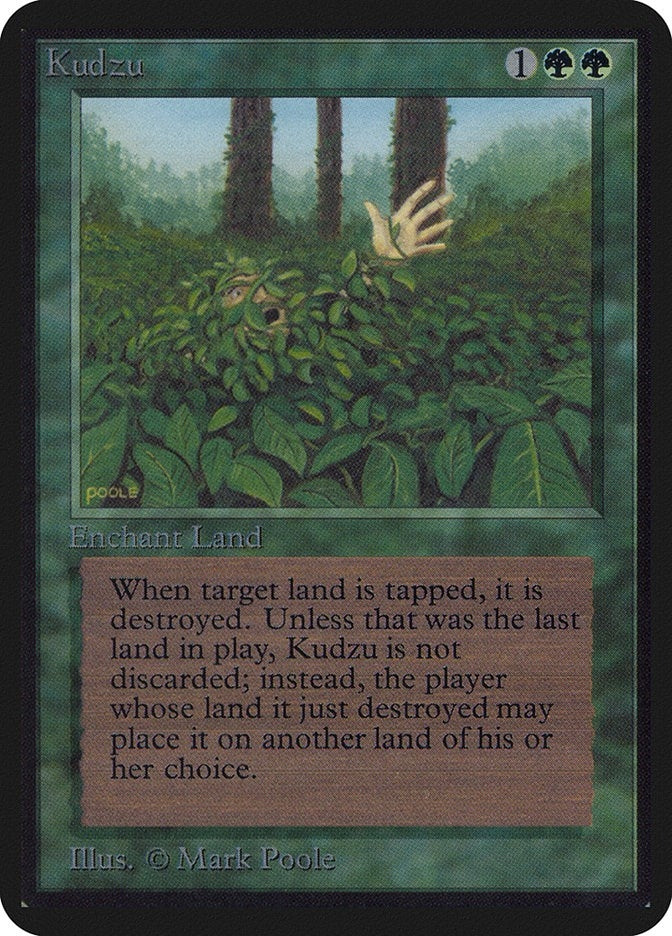 Image for Kudzu [Alpha Edition] - Magic: The Gathering