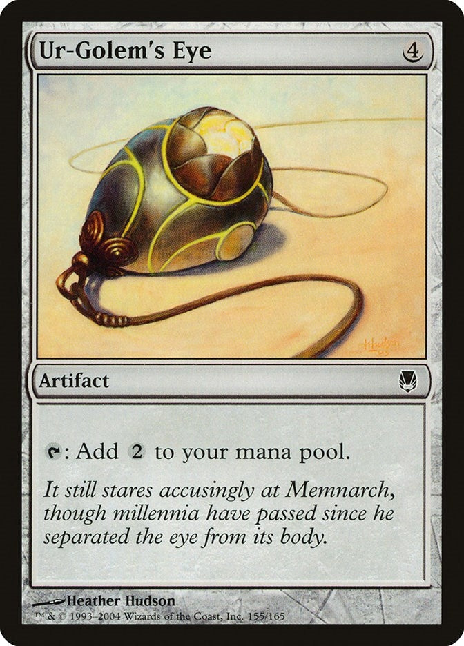 Image for Ur-Golem's Eye (155) [Darksteel] - Magic: The Gathering