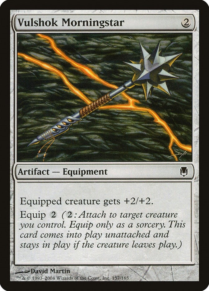 Image for Vulshok Morningstar (157) [Darksteel] - Magic: The Gathering