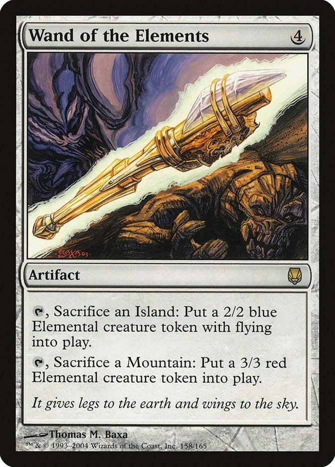Image for Wand of the Elements (158) [Darksteel] - Magic: The Gathering