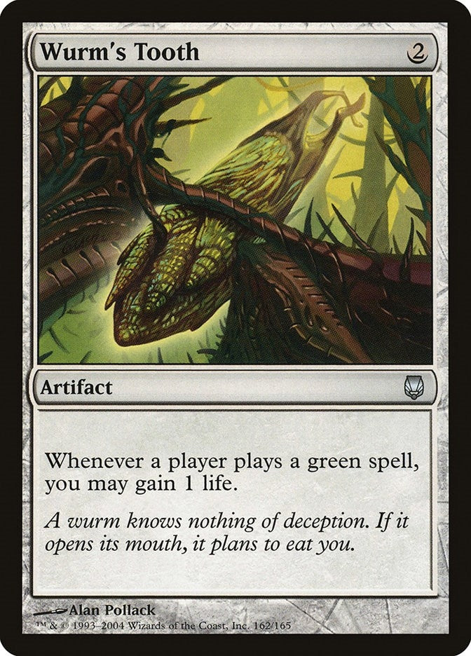 Image for Wurm's Tooth (162) [Darksteel] - Magic: The Gathering