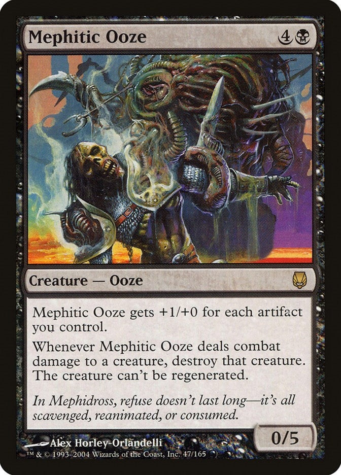 Image for Mephitic Ooze (47) [Darksteel] - Magic: The Gathering