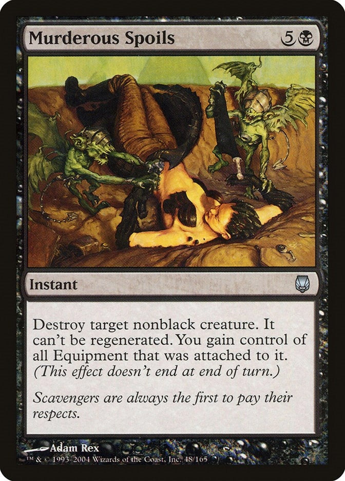 Image for Murderous Spoils (48) [Darksteel] - Magic: The Gathering