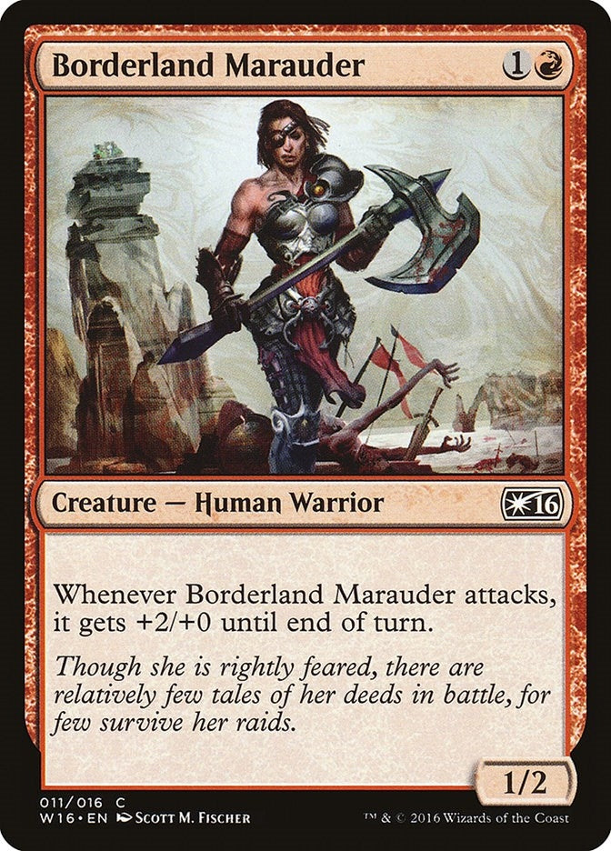Image for Borderland Marauder (11) [Welcome Deck 2016] - Magic: The Gathering