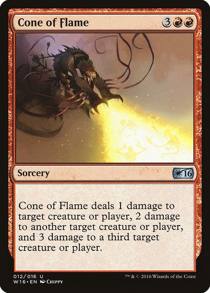 Image for Cone of Flame (12) [Welcome Deck 2016] - Magic: The Gathering