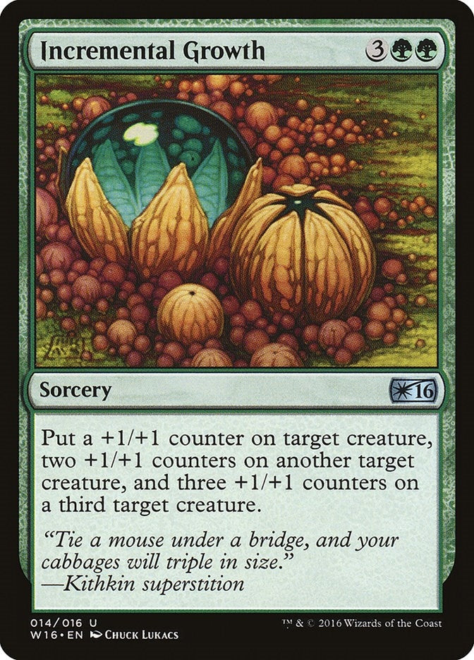 Image for Incremental Growth (14) [Welcome Deck 2016] - Magic: The Gathering