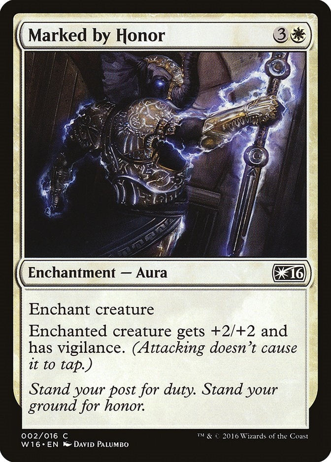 Image for Marked by Honor (2) [Welcome Deck 2016] - Magic: The Gathering