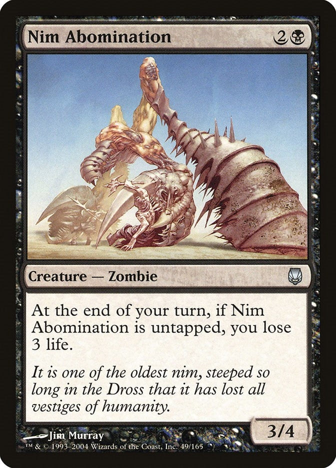 Image for Nim Abomination (49) [Darksteel] - Magic: The Gathering