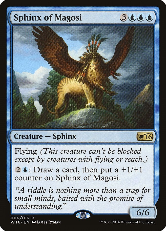 Image for Sphinx of Magosi (6) [Welcome Deck 2016] - Magic: The Gathering