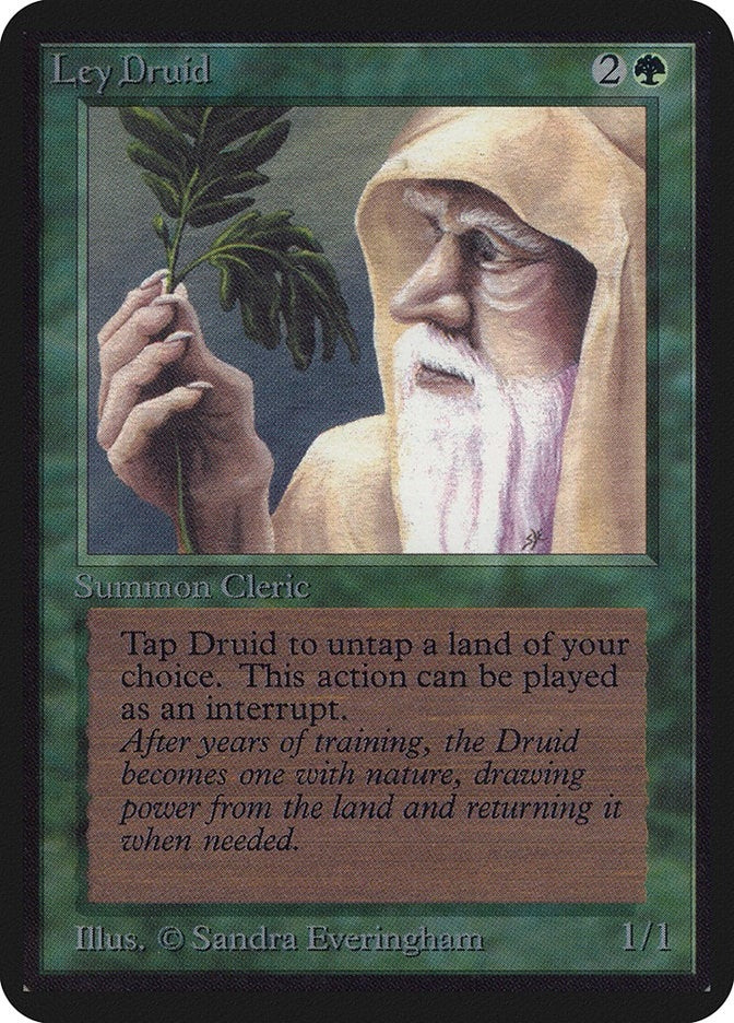 Image for Ley Druid [Alpha Edition] - Magic: The Gathering