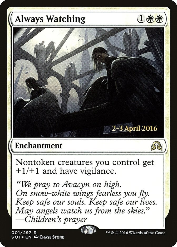 Image for Always Watching (1) [Prerelease Cards] - Magic: The Gathering