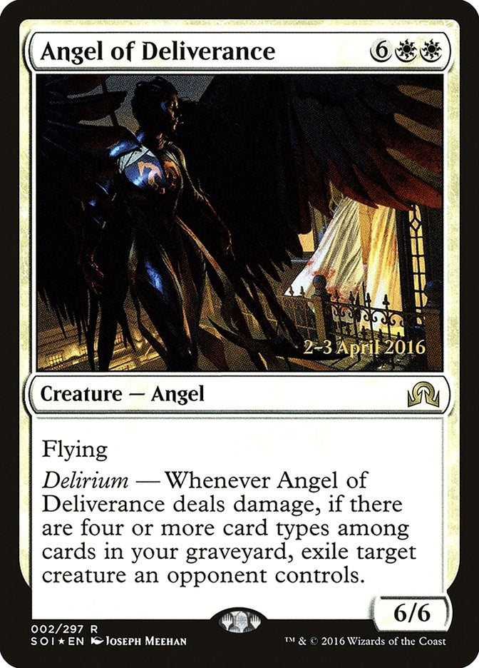 Image for Angel of Deliverance (2) [Prerelease Cards] - Magic: The Gathering