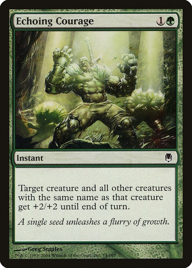 Image for Echoing Courage (74) [Darksteel] - Magic: The Gathering