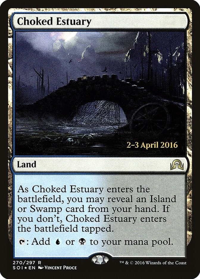 Image for Choked Estuary (270) [Prerelease Cards] - Magic: The Gathering
