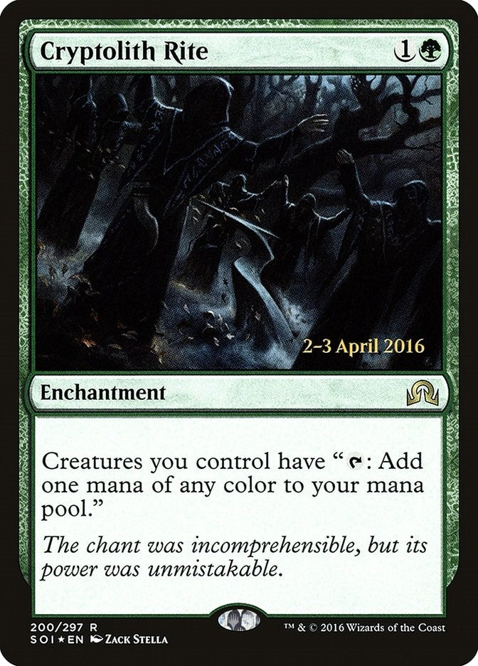 Image for Cryptolith Rite (200) [Prerelease Cards] - Magic: The Gathering