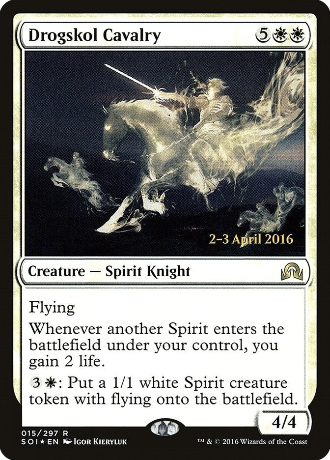 Image for Drogskol Cavalry (15) [Prerelease Cards] - Magic: The Gathering