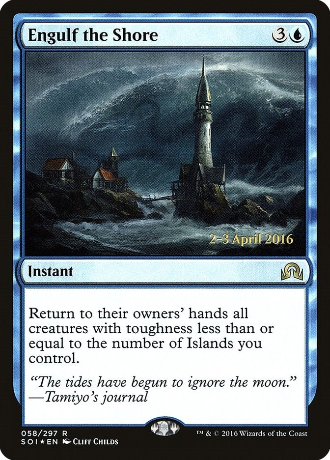 Image for Engulf the Shore (58) [Prerelease Cards] - Magic: The Gathering