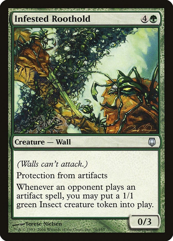 Image for Infested Roothold (76) [Darksteel] - Magic: The Gathering