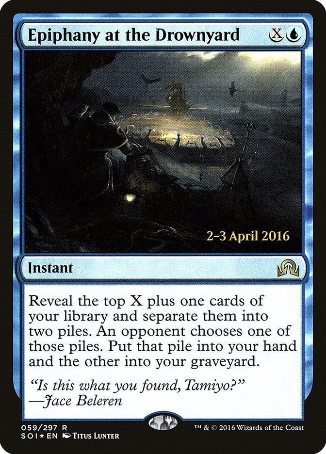 Image for Epiphany at the Drownyard (59) [Prerelease Cards] - Magic: The Gathering