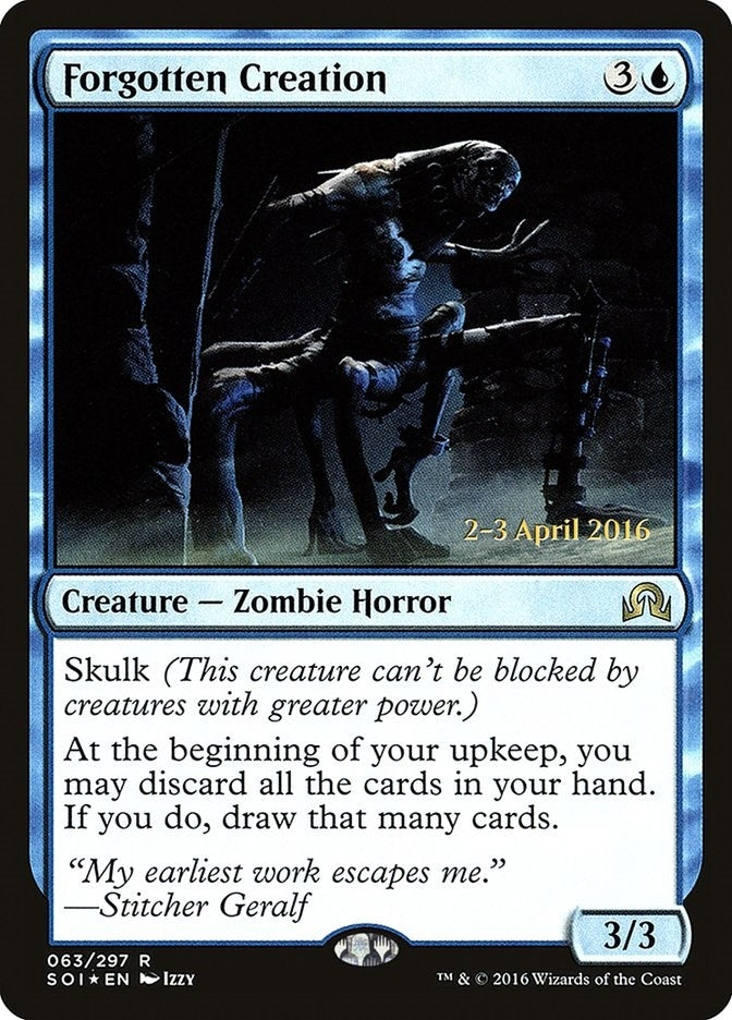 Image for Forgotten Creation (63) [Prerelease Cards] - Magic: The Gathering