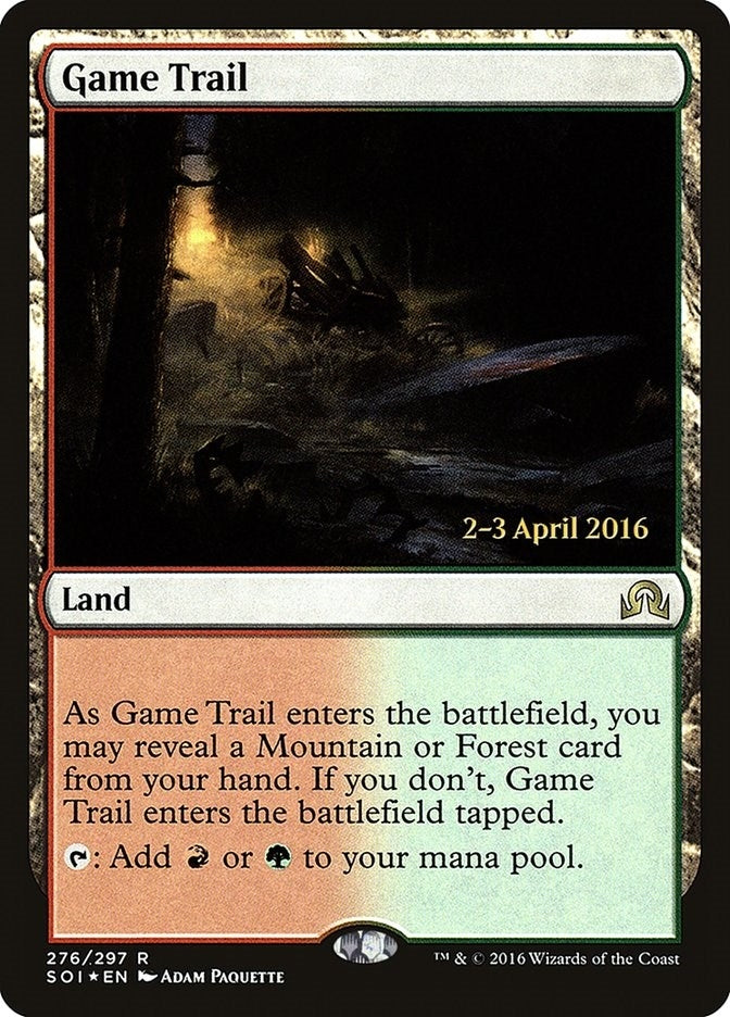 Image for Game Trail (276) [Prerelease Cards] - Magic: The Gathering
