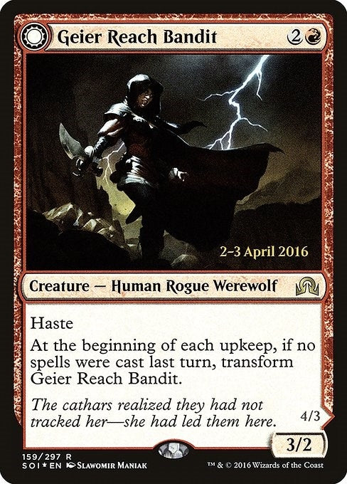 Image for Geier Reach Bandit (159) [Prerelease Cards] - Magic: The Gathering