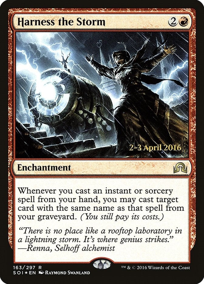 Image for Harness the Storm (163) [Prerelease Cards] - Magic: The Gathering