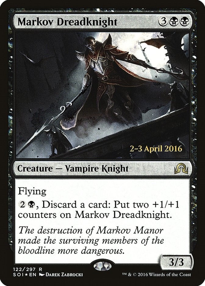 Image for Markov Dreadknight (122) [Prerelease Cards] - Magic: The Gathering