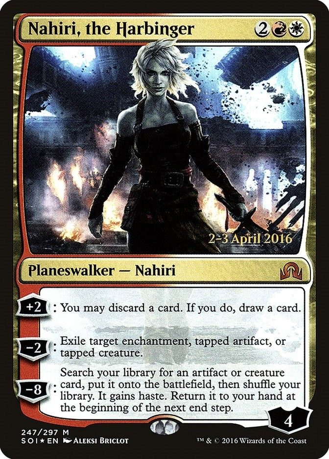 Image for Nahiri, the Harbinger (247) [Prerelease Cards] - Magic: The Gathering