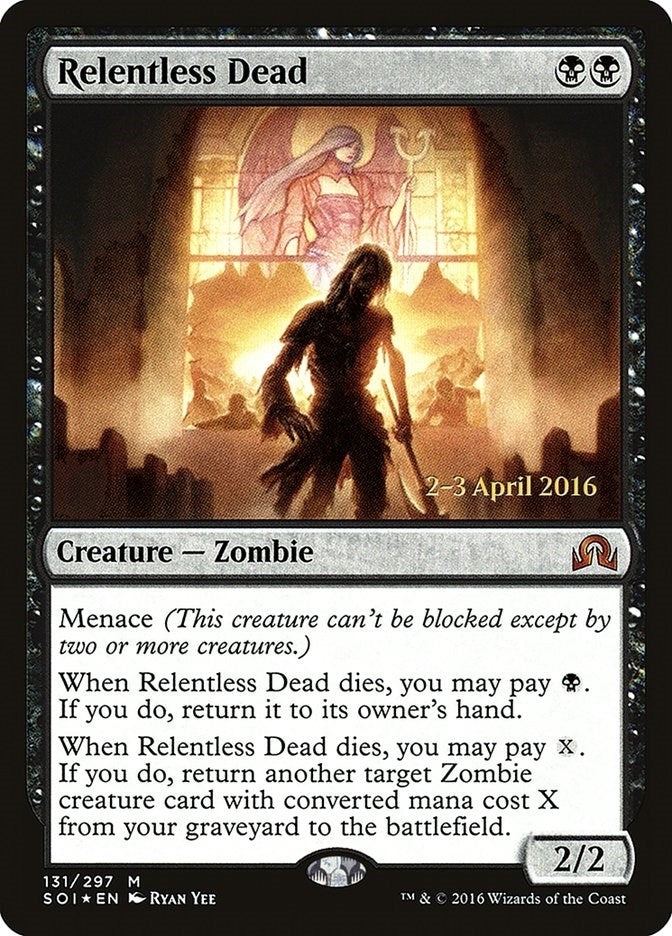 Image for Relentless Dead (131) [Prerelease Cards] - Magic: The Gathering