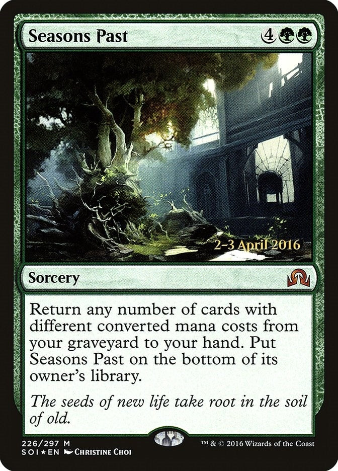 Image for Seasons Past (226) [Prerelease Cards] - Magic: The Gathering