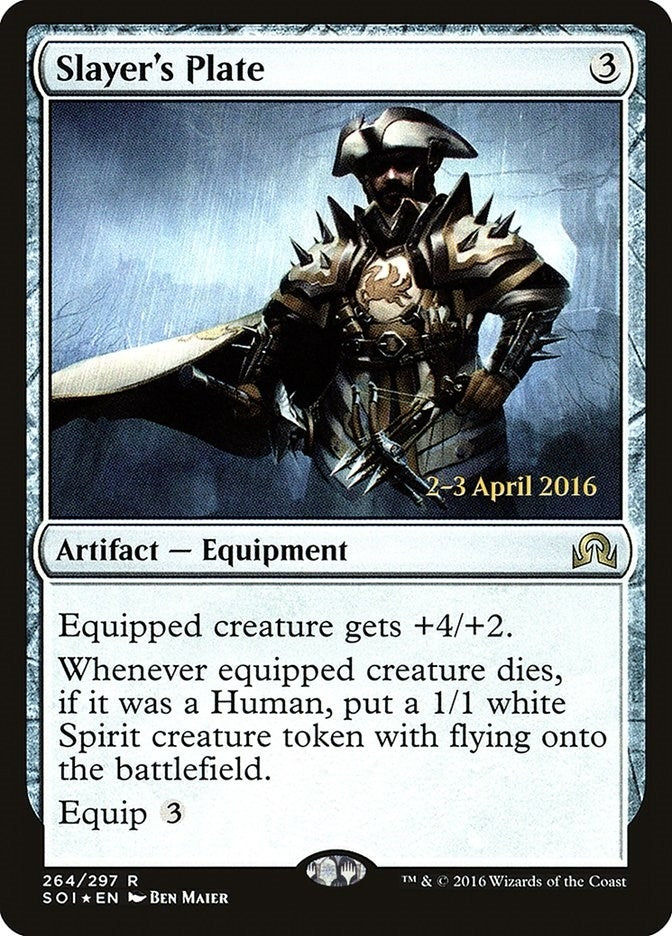 Image for Slayer's Plate (264) [Prerelease Cards] - Magic: The Gathering