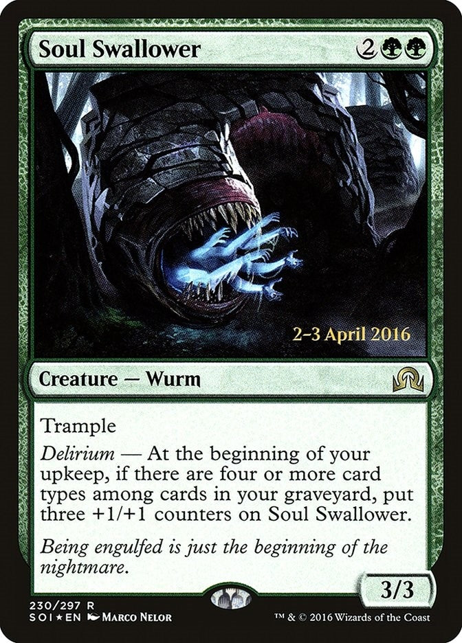 Image for Soul Swallower (230) [Prerelease Cards] - Magic: The Gathering