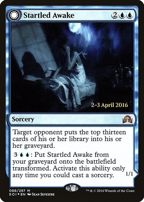 Image for Startled Awake (88) [Prerelease Cards] - Magic: The Gathering