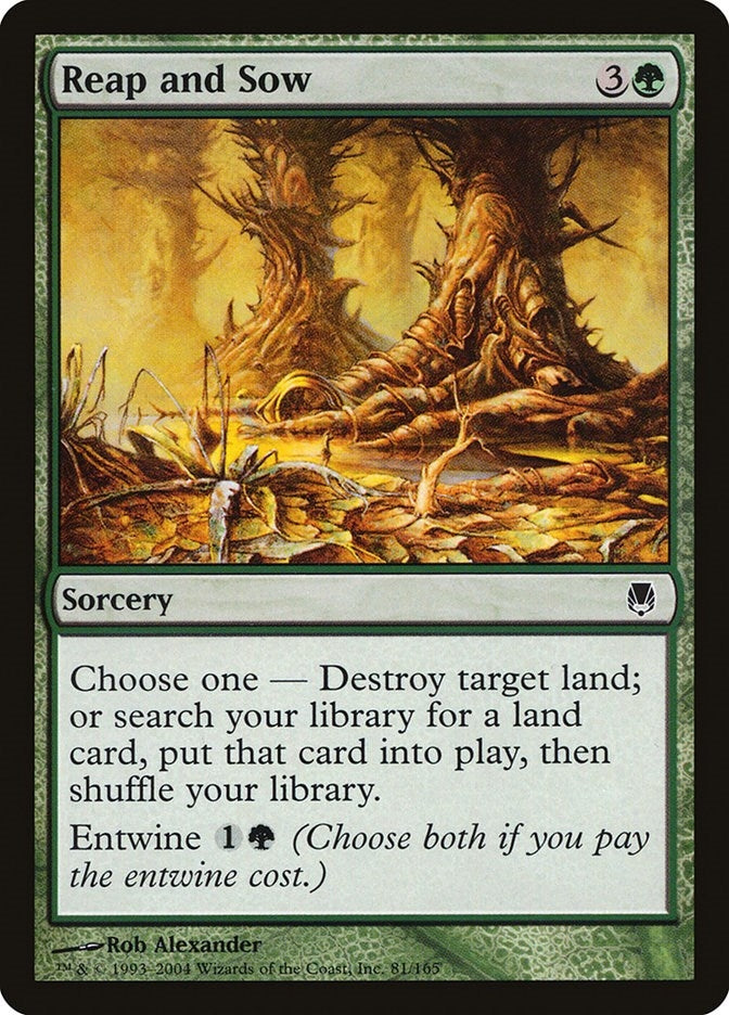 Image for Reap and Sow (81) [Darksteel] - Magic: The Gathering