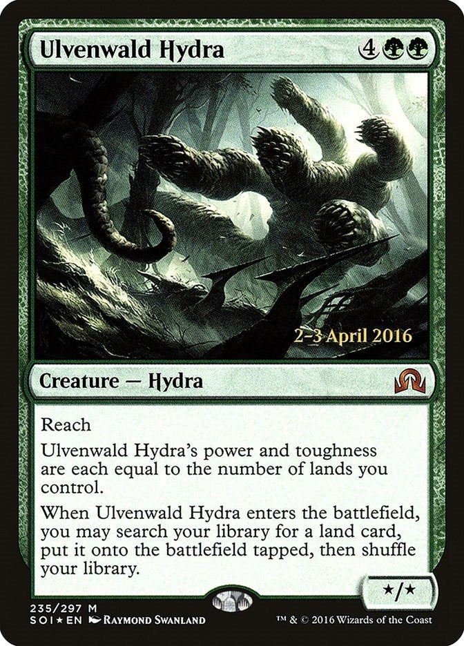 Image for Ulvenwald Hydra (235) [Prerelease Cards] - Magic: The Gathering