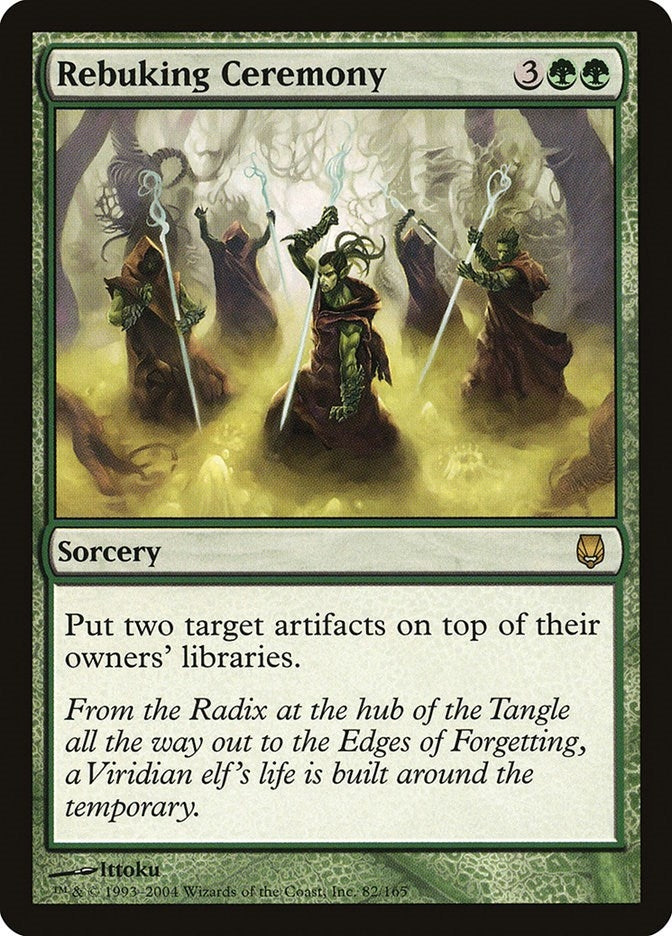 Image for Rebuking Ceremony (82) [Darksteel] - Magic: The Gathering