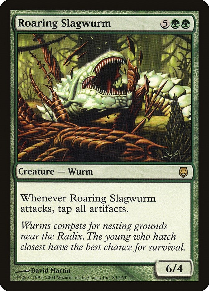 Image for Roaring Slagwurm (83) [Darksteel] - Magic: The Gathering