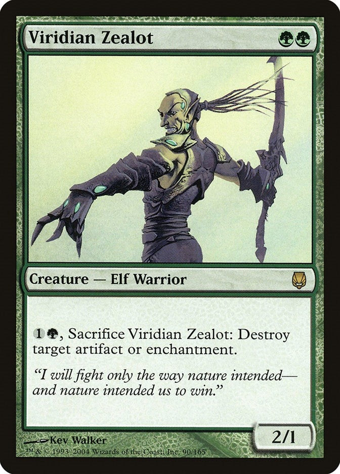 Image for Viridian Zealot (90) [Darksteel] - Magic: The Gathering
