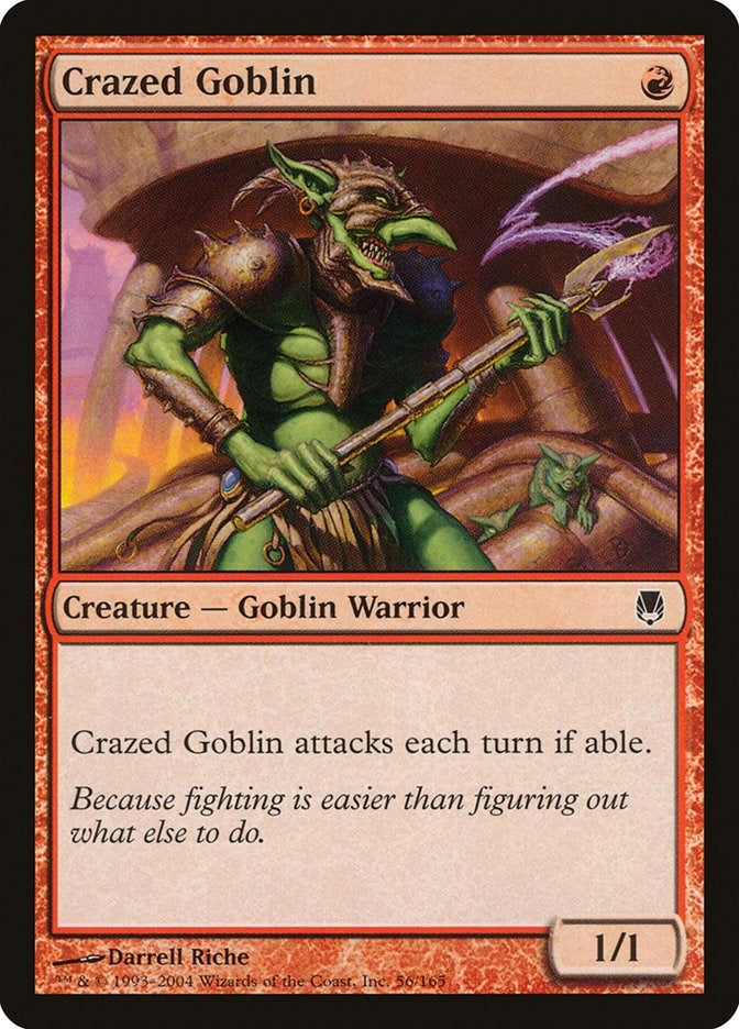Image for Crazed Goblin (56) [Darksteel] - Magic: The Gathering