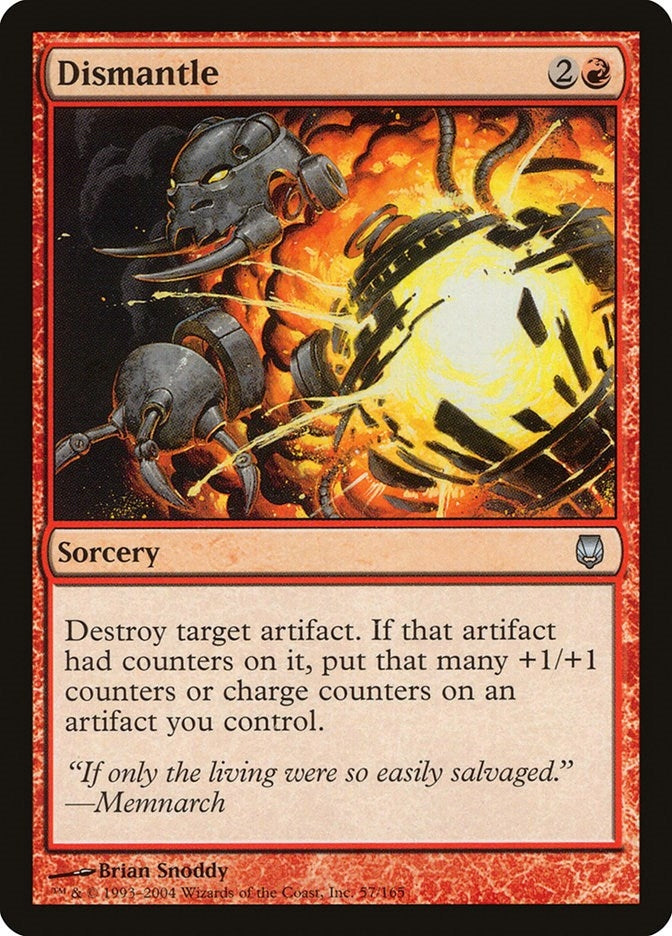 Image for Dismantle (57) [Darksteel] - Magic: The Gathering