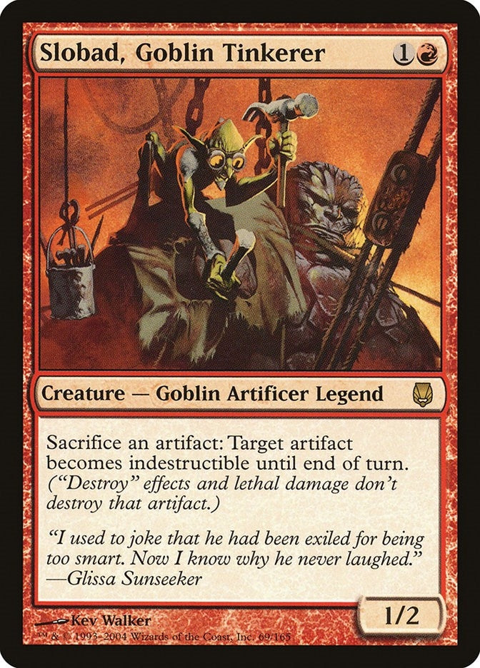 Image for Slobad, Goblin Tinkerer (69) [Darksteel] - Magic: The Gathering