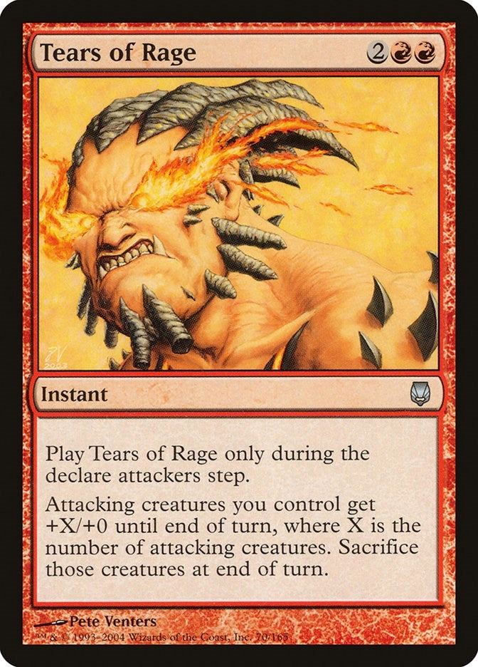 Image for Tears of Rage (70) [Darksteel] - Magic: The Gathering