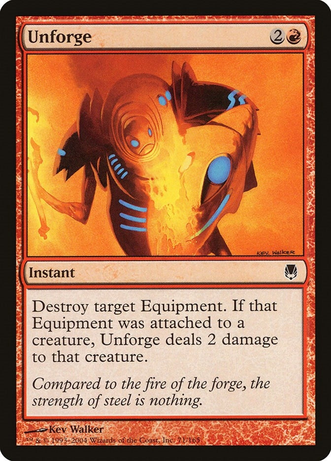 Image for Unforge (71) [Darksteel] - Magic: The Gathering