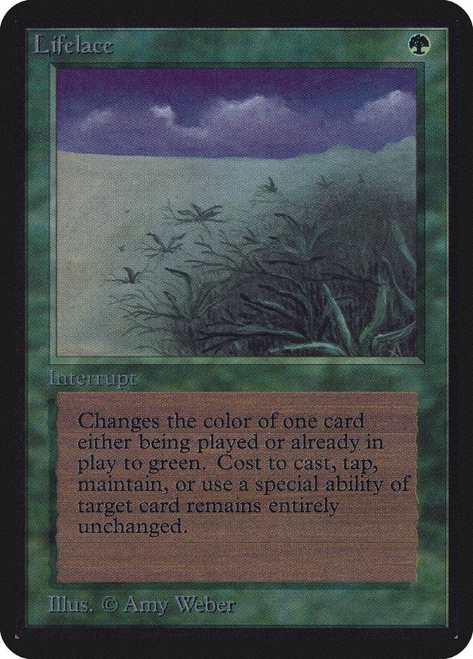 Image for Lifelace [Alpha Edition] - Magic: The Gathering
