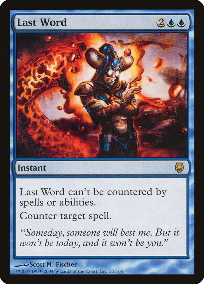 Image for Last Word (23) [Darksteel] - Magic: The Gathering