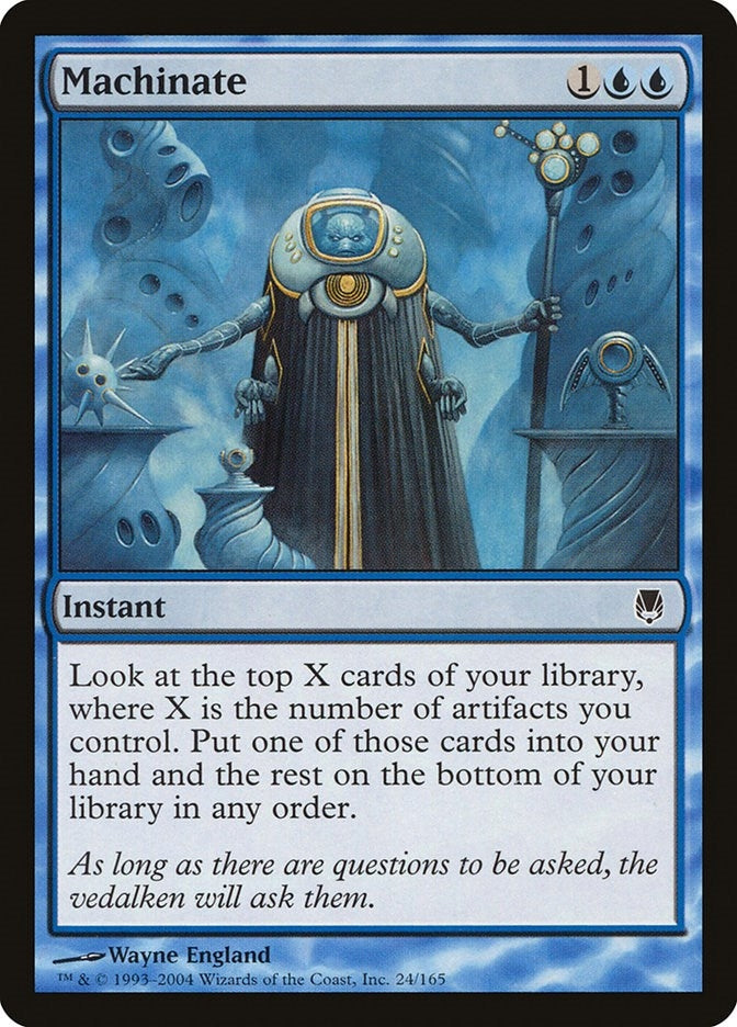 Image for Machinate (24) [Darksteel] - Magic: The Gathering