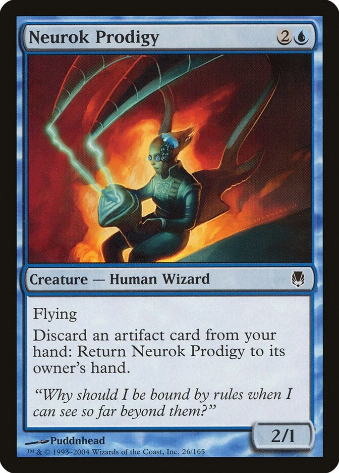 Image for Neurok Prodigy (26) [Darksteel] - Magic: The Gathering