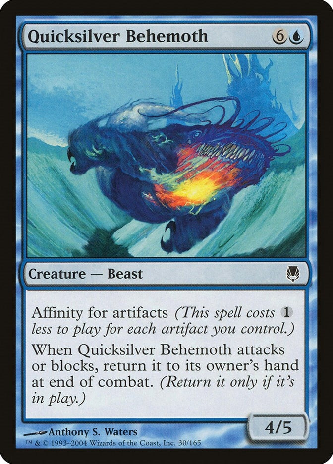 Image for Quicksilver Behemoth (30) [Darksteel] - Magic: The Gathering